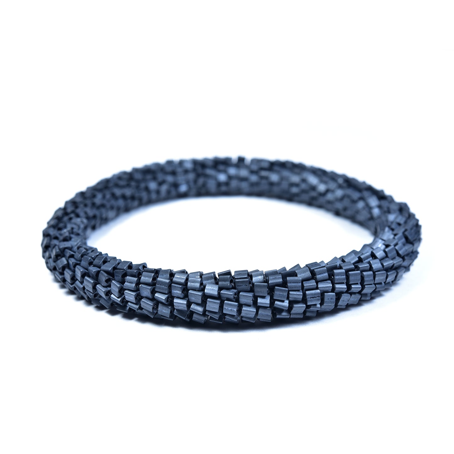 Crocheted Triangles Bracelet