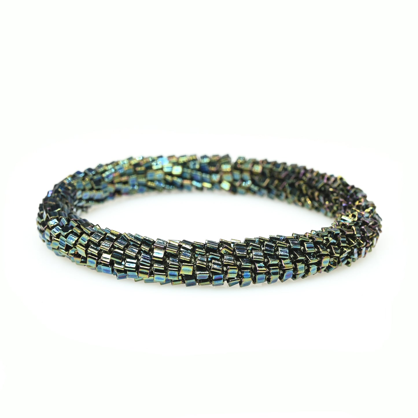 Crocheted Triangles Bracelet