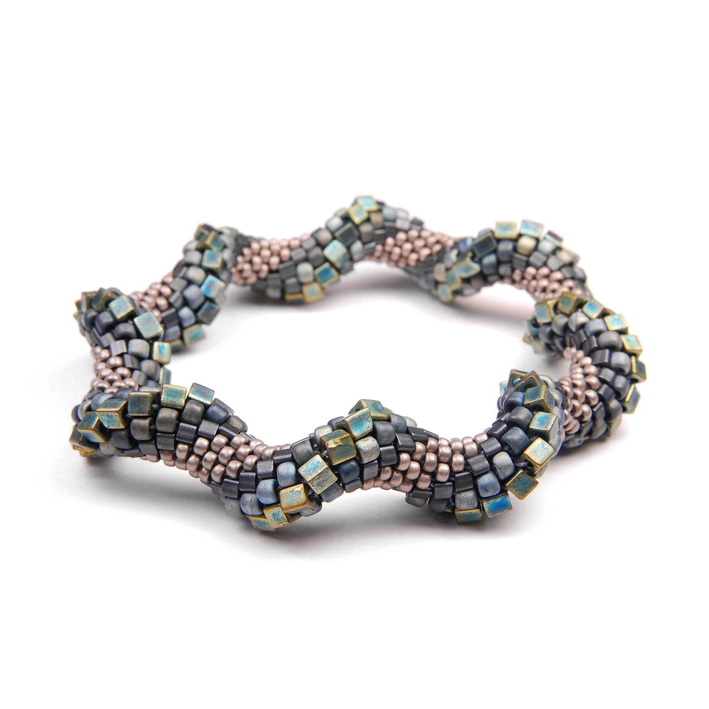 Crocheted Spiral Bracelet