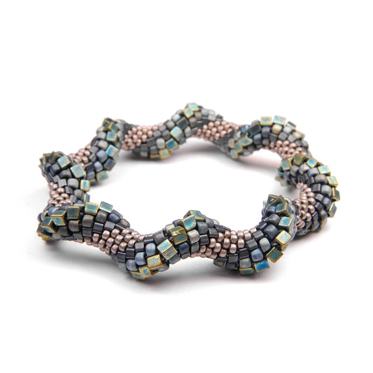 Crocheted Spiral Bracelet