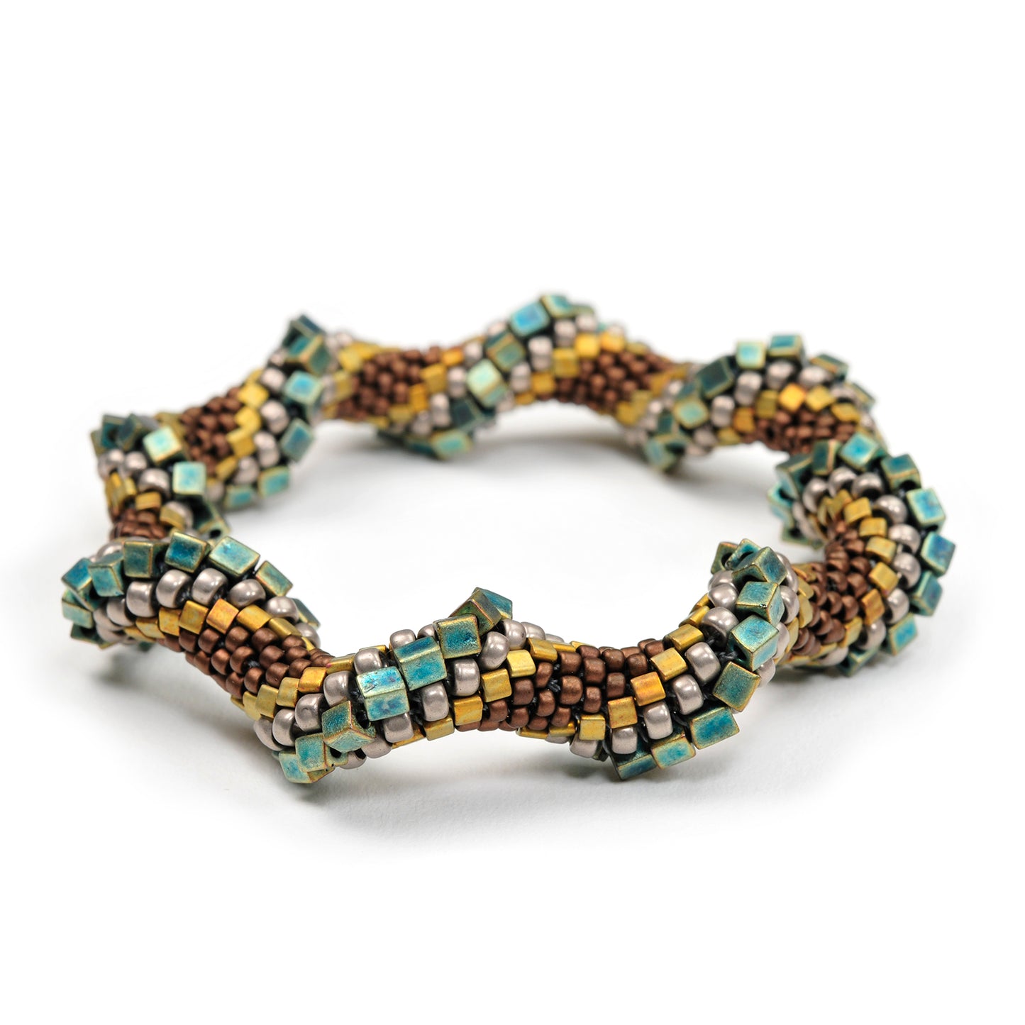 Crocheted Spiral Bracelet