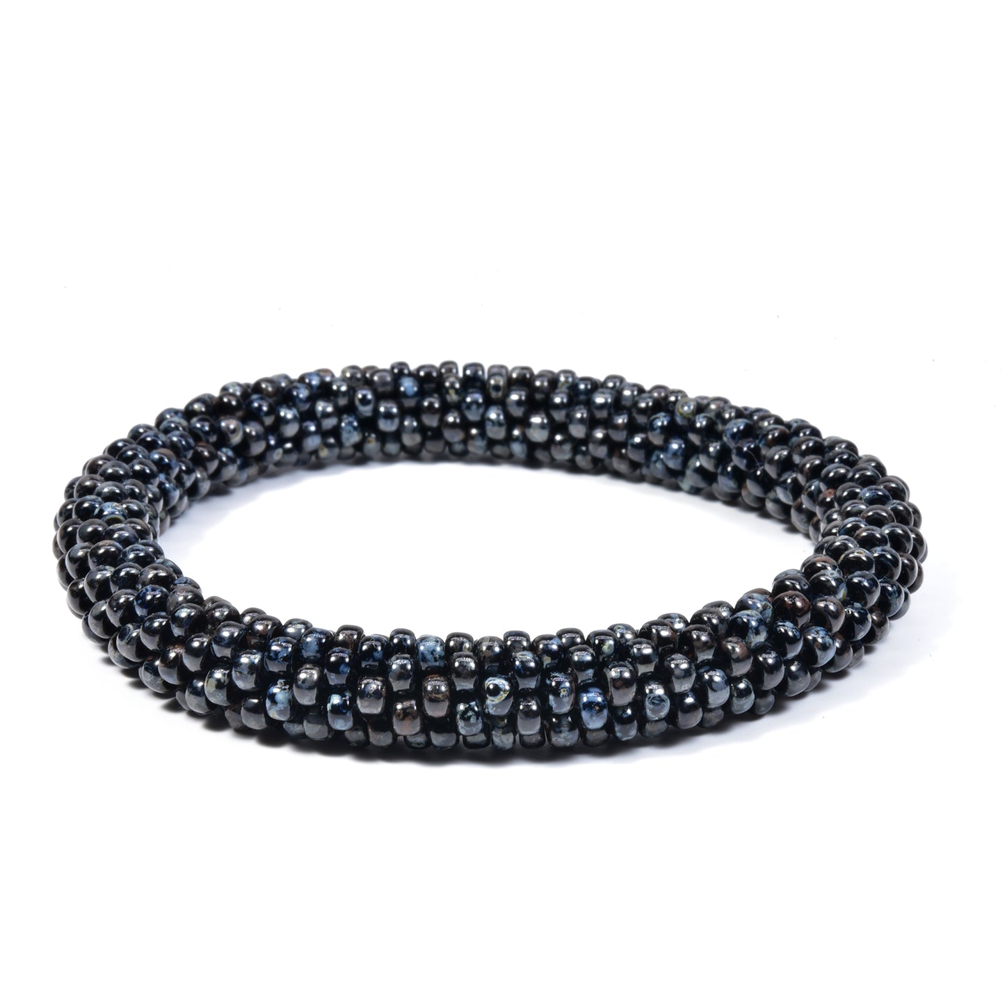 Plain Crocheted Bangle in Picasso Colors