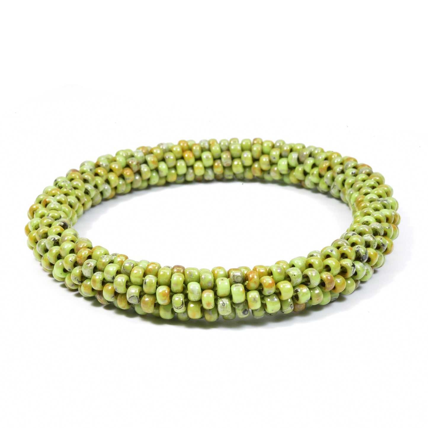 Plain Crocheted Bangle in Picasso Colors