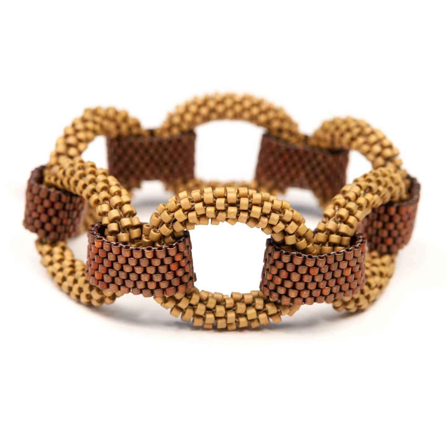 Crocheted Circles Bracelet