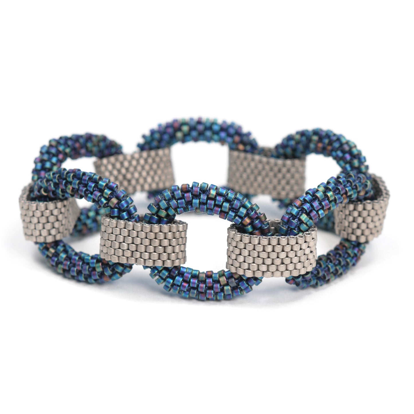Crocheted Circles Bracelet