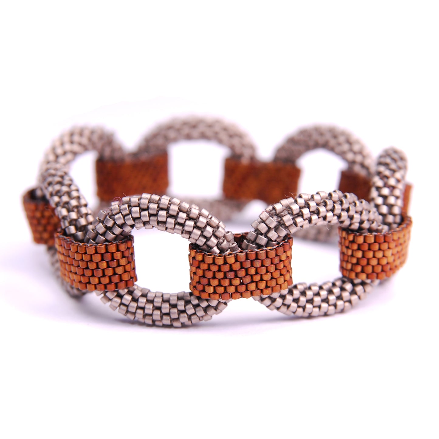 Crocheted Circles Bracelet