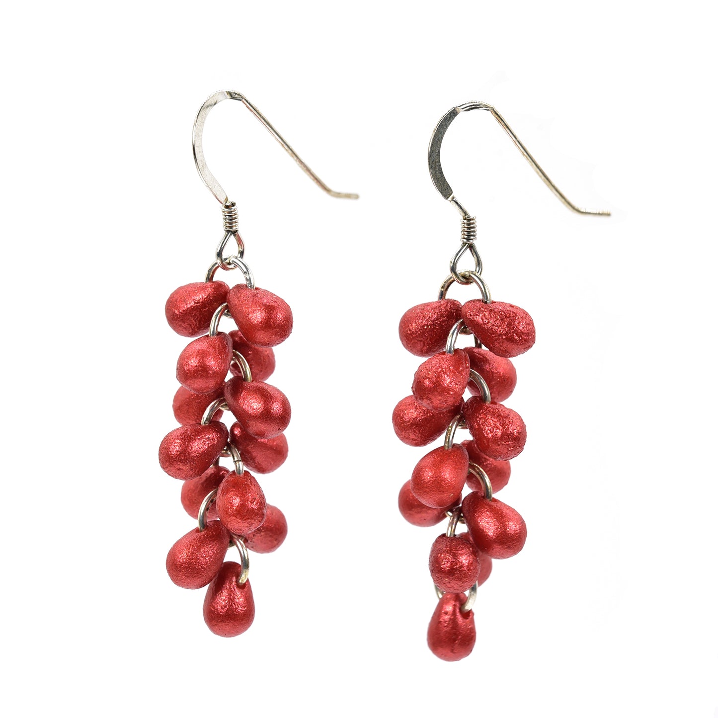 Drop Cluster Earrings