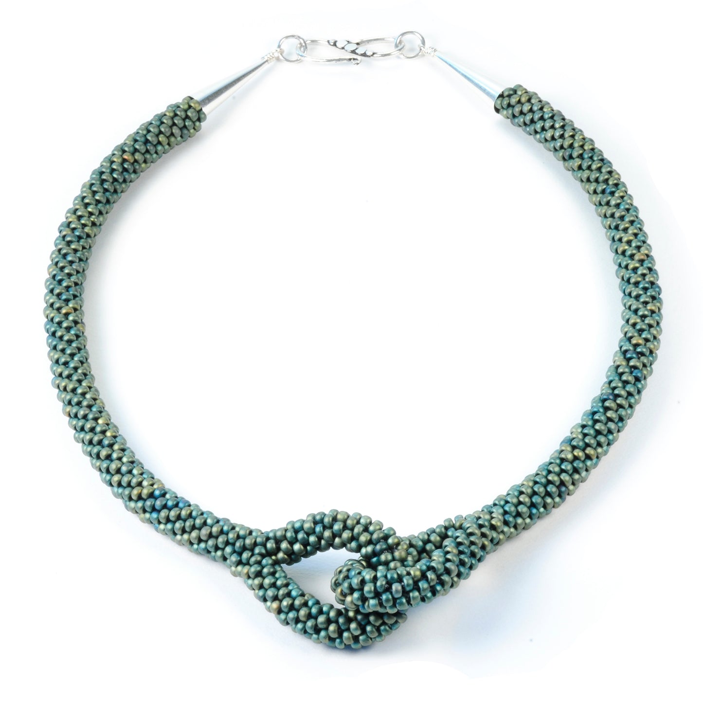 Crocheted Loops Necklace