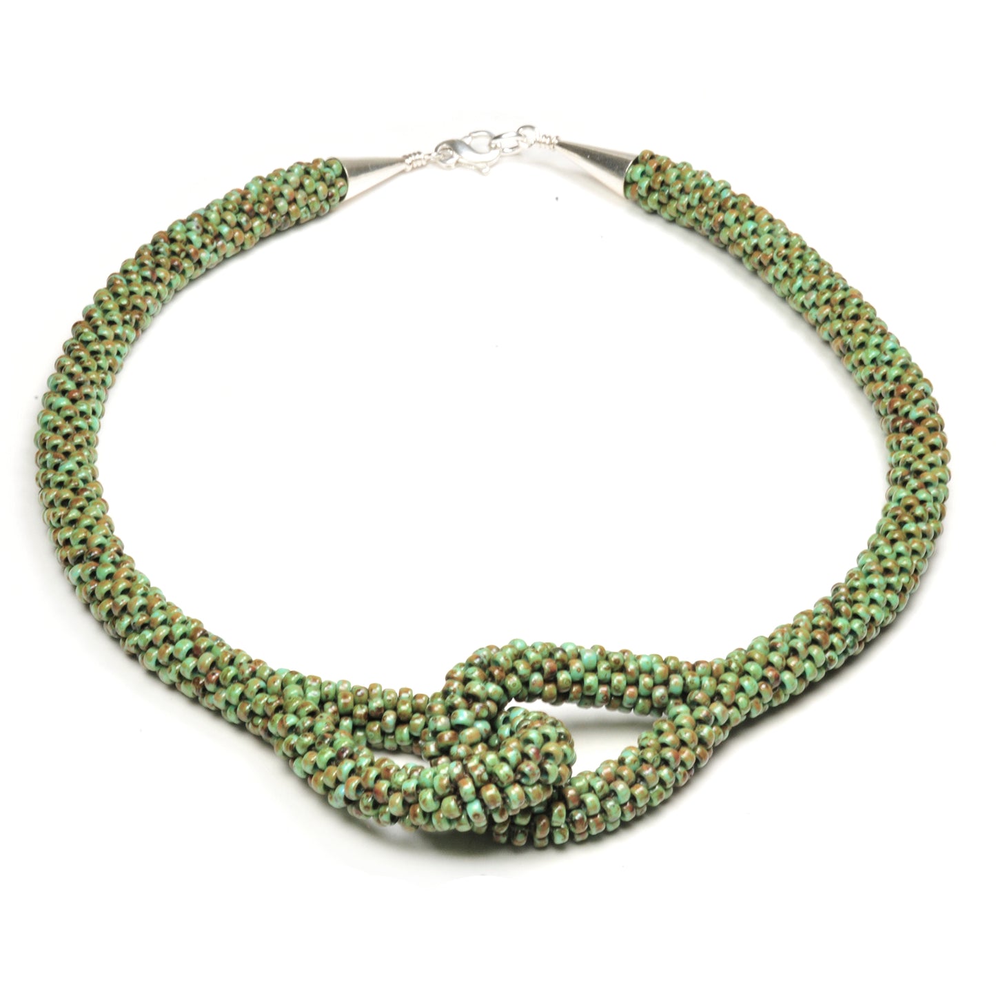 Crocheted Loops Necklace