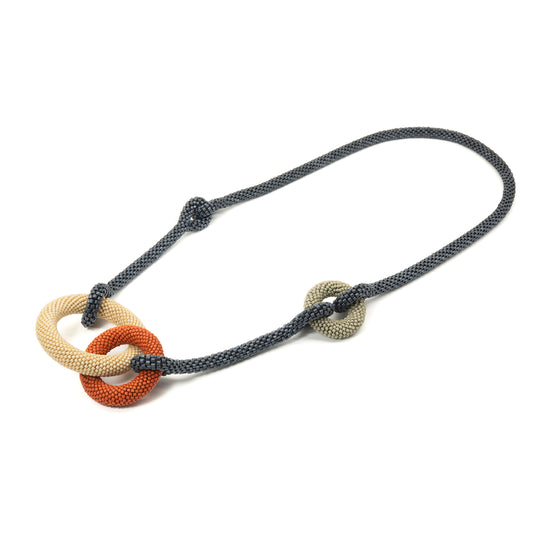 Circles And Links Necklace