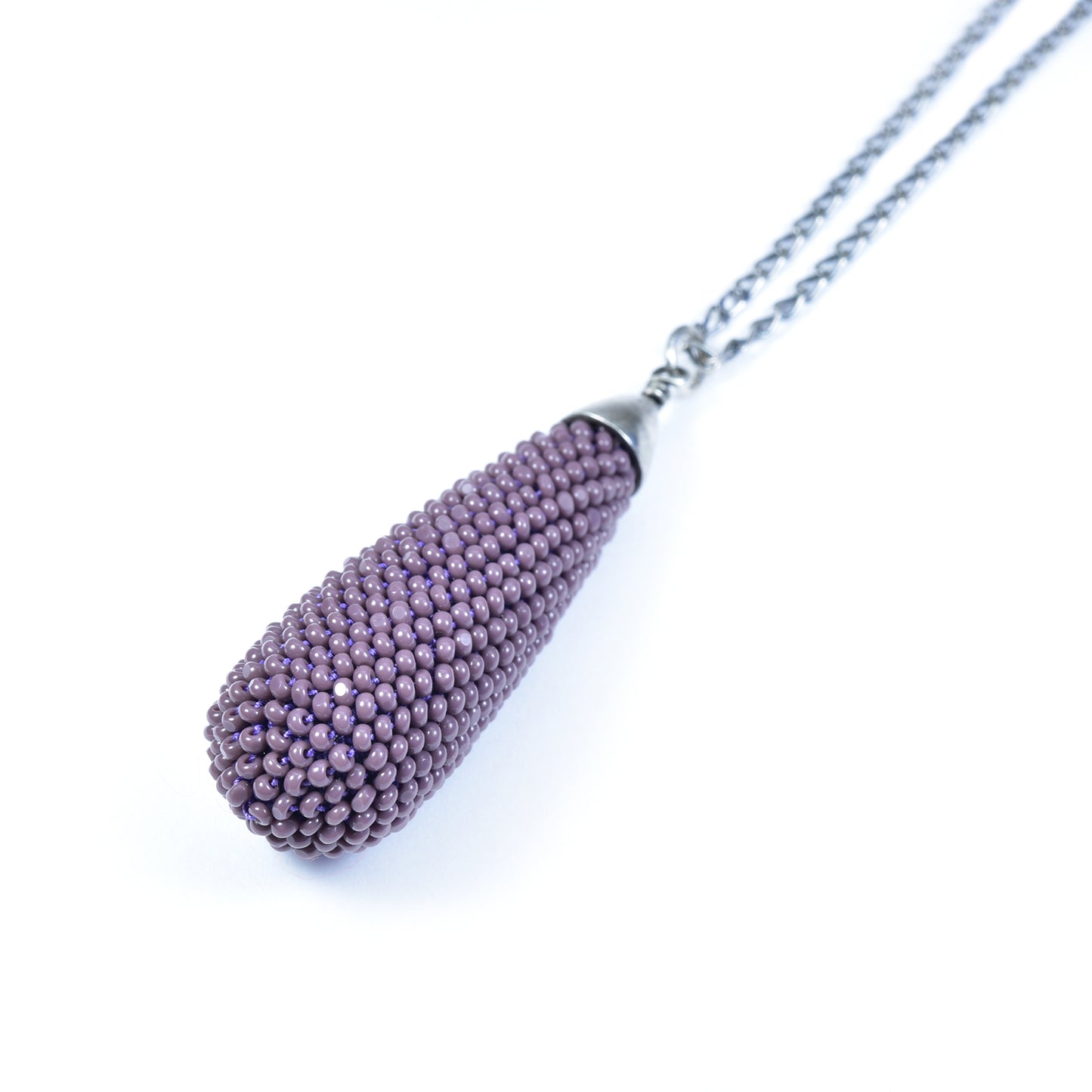 Long Crocheted Teardrop