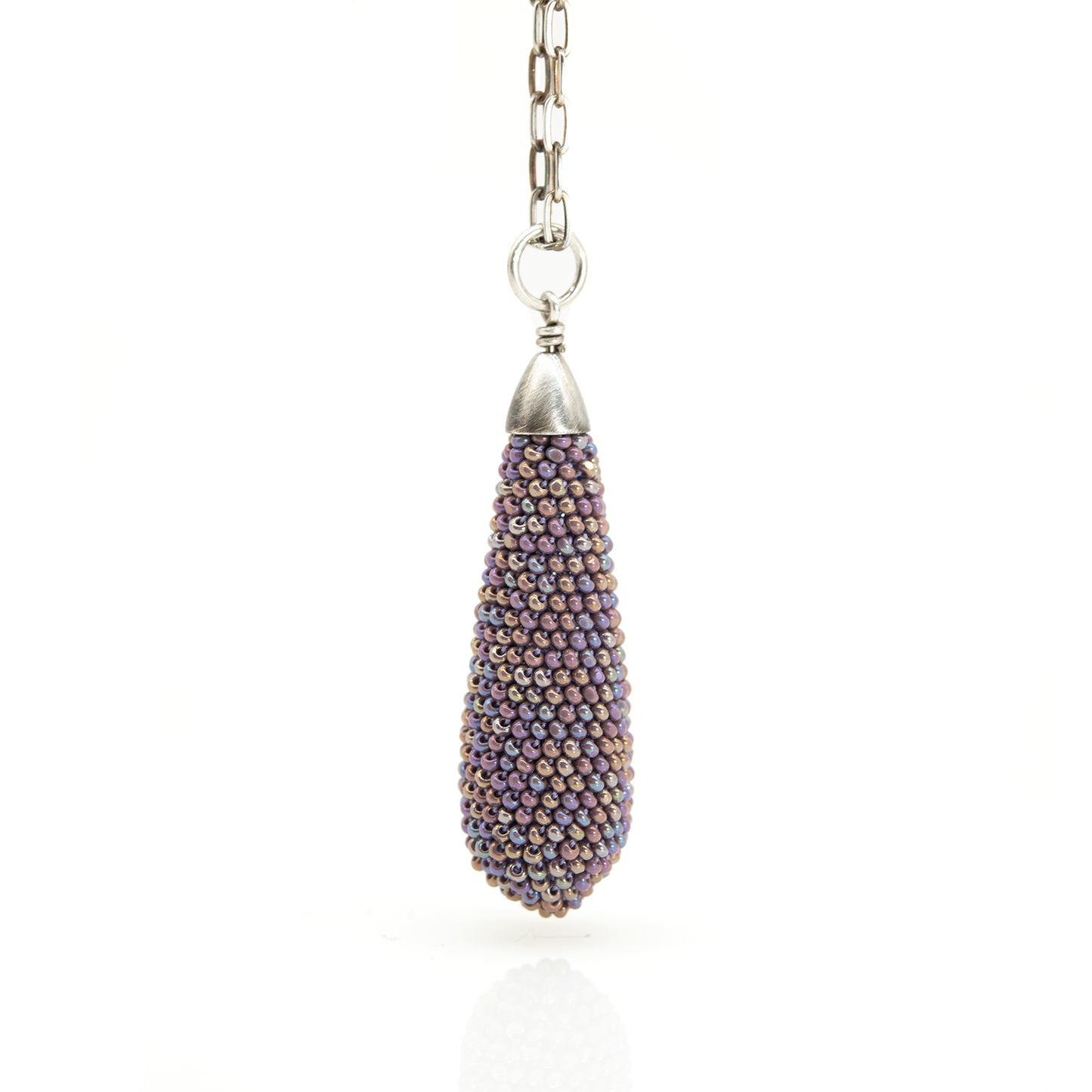 Long Crocheted Teardrop