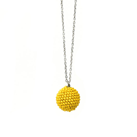 Crocheted Ball Pendant