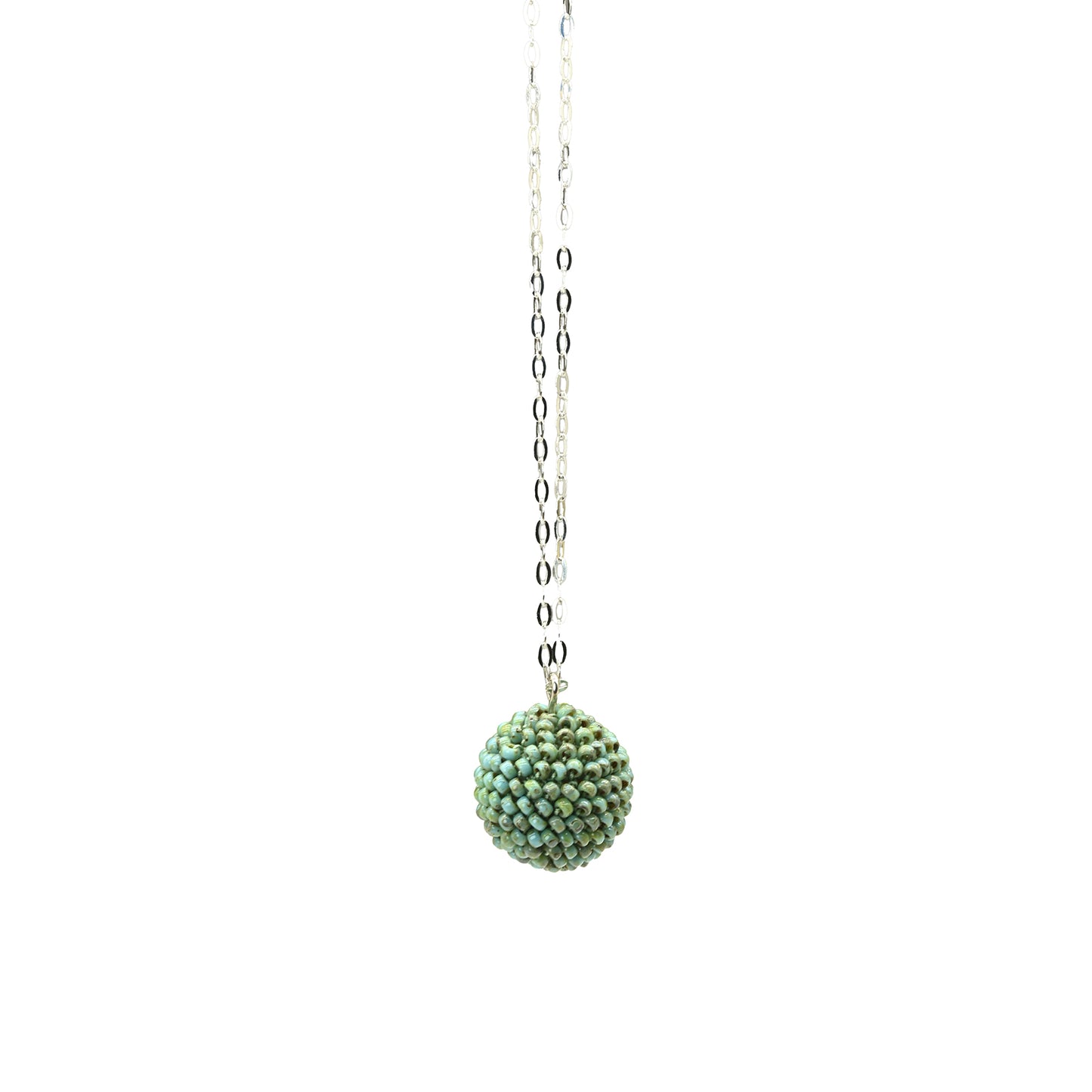 Crocheted Ball Pendant
