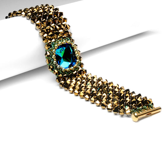 Tutorial - Captured Crystal Bracelet