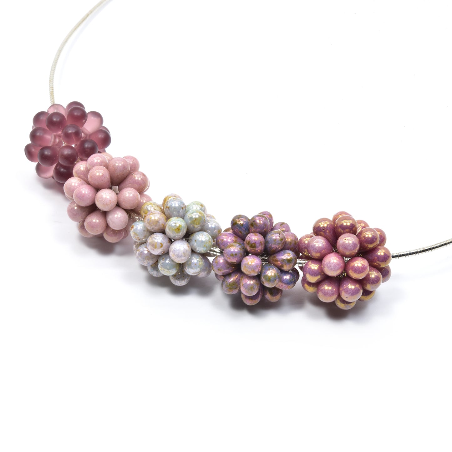 5 Beaded Beads Necklace
