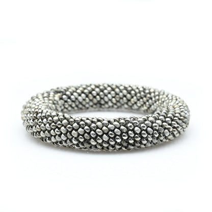 Chunky Crocheted Bangle