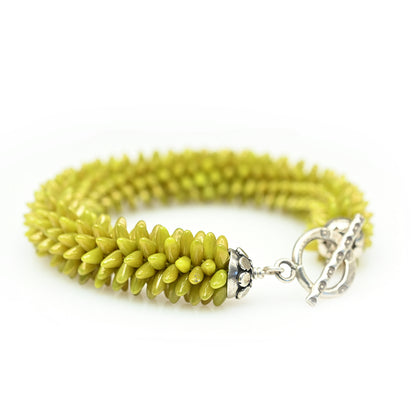 Crocheted Daggers Bracelet