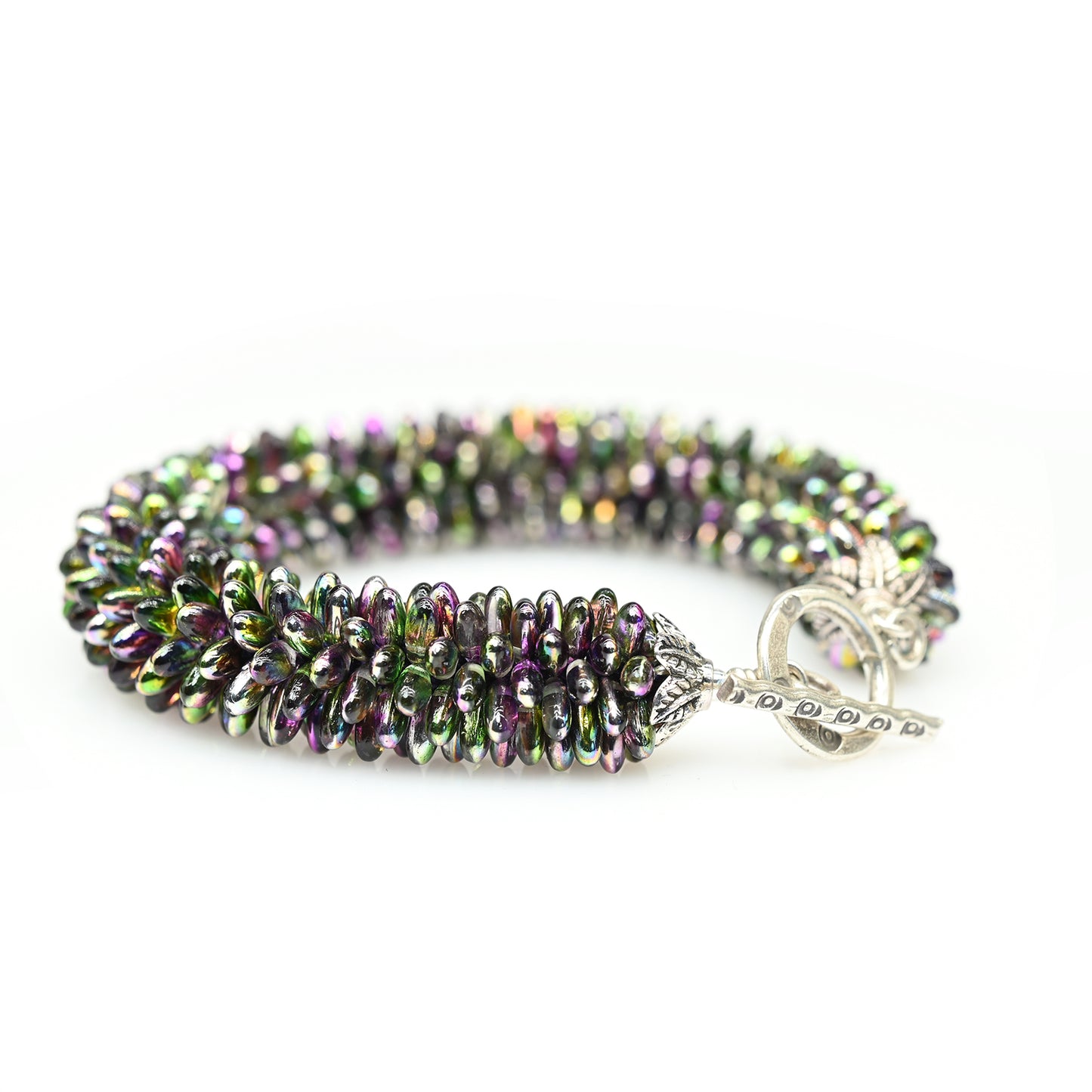 Crocheted Daggers Bracelet