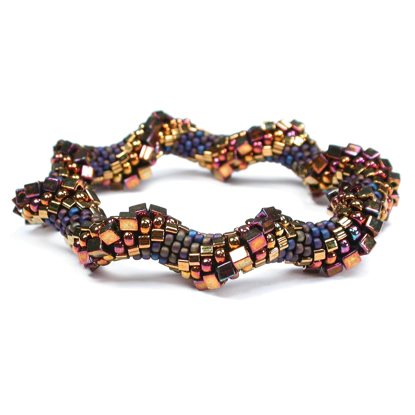 Crocheted Spiral Bracelet