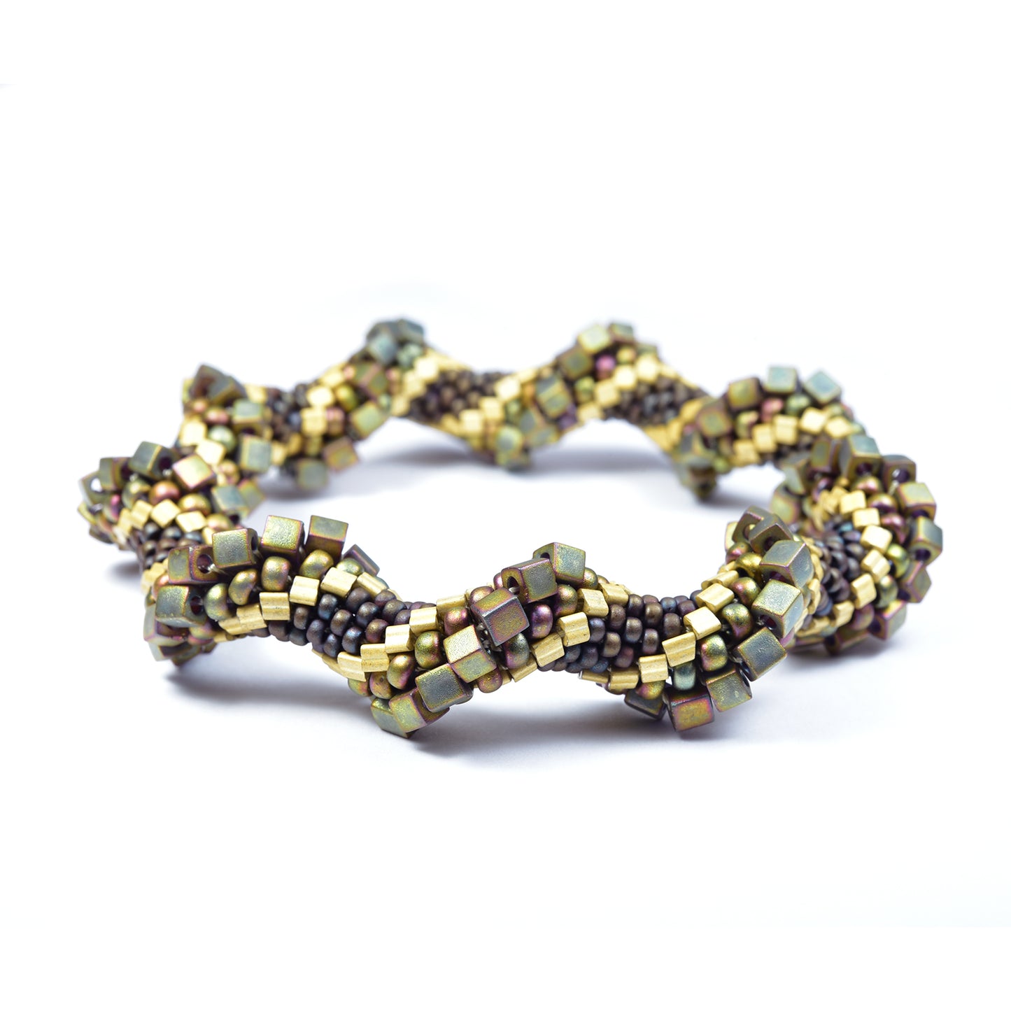 Crocheted Spiral Bracelet