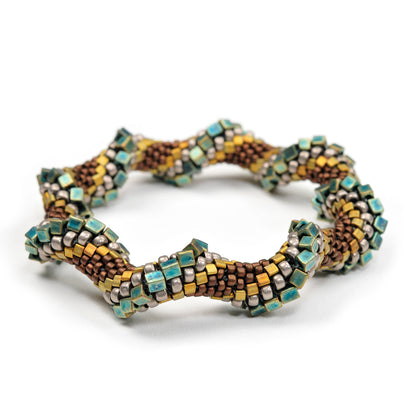 Crocheted Spiral Bracelet