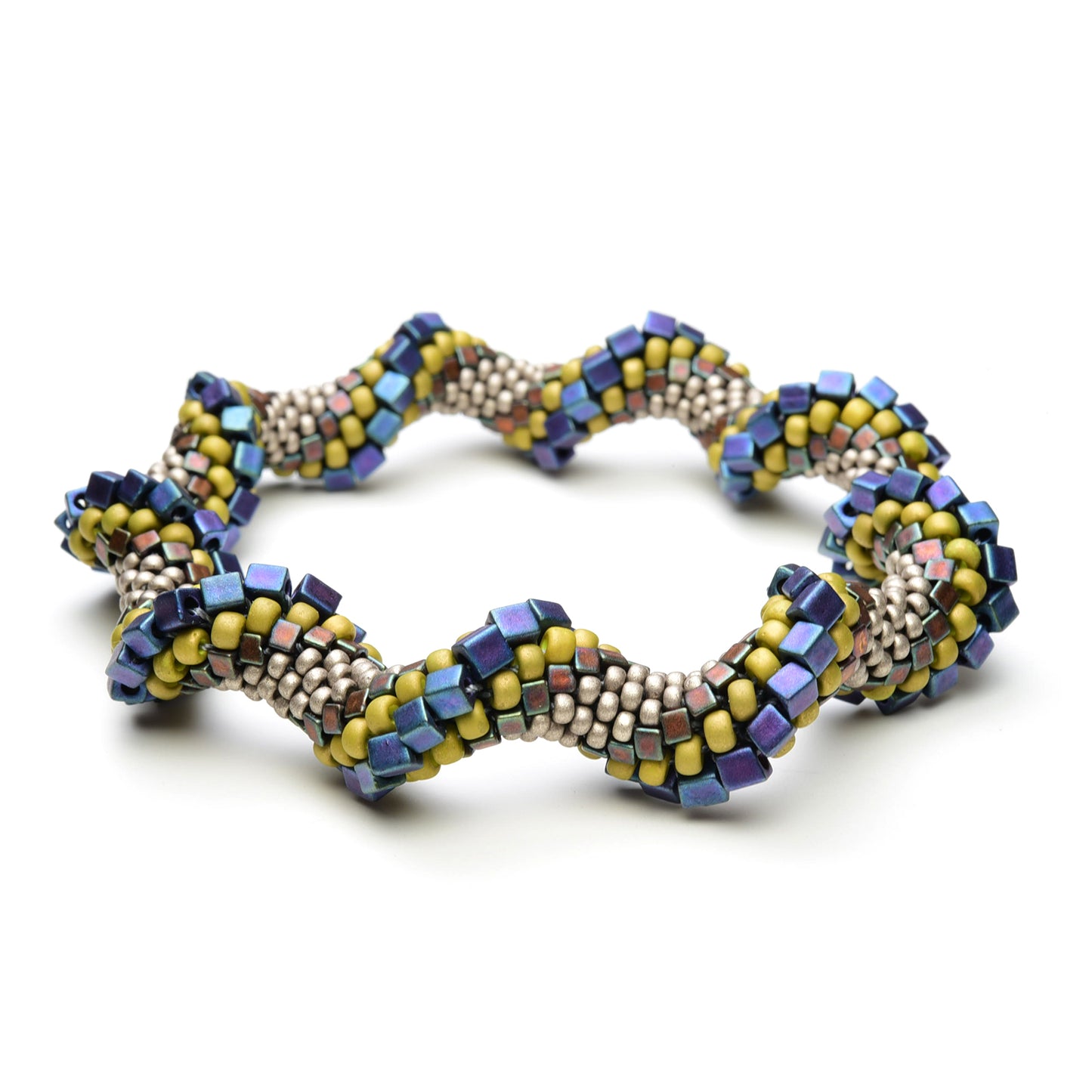 Crocheted Spiral Bracelet