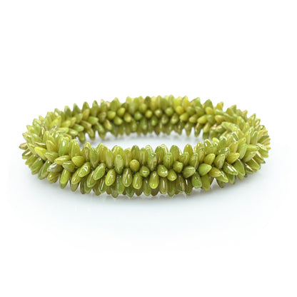 Crocheted Daggers Bracelet