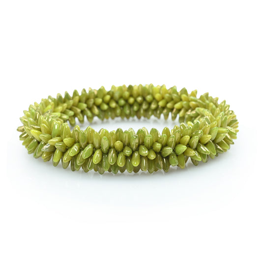 Crocheted Daggers Bracelet