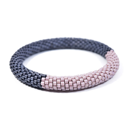 Two Tone Crocheted Bangle