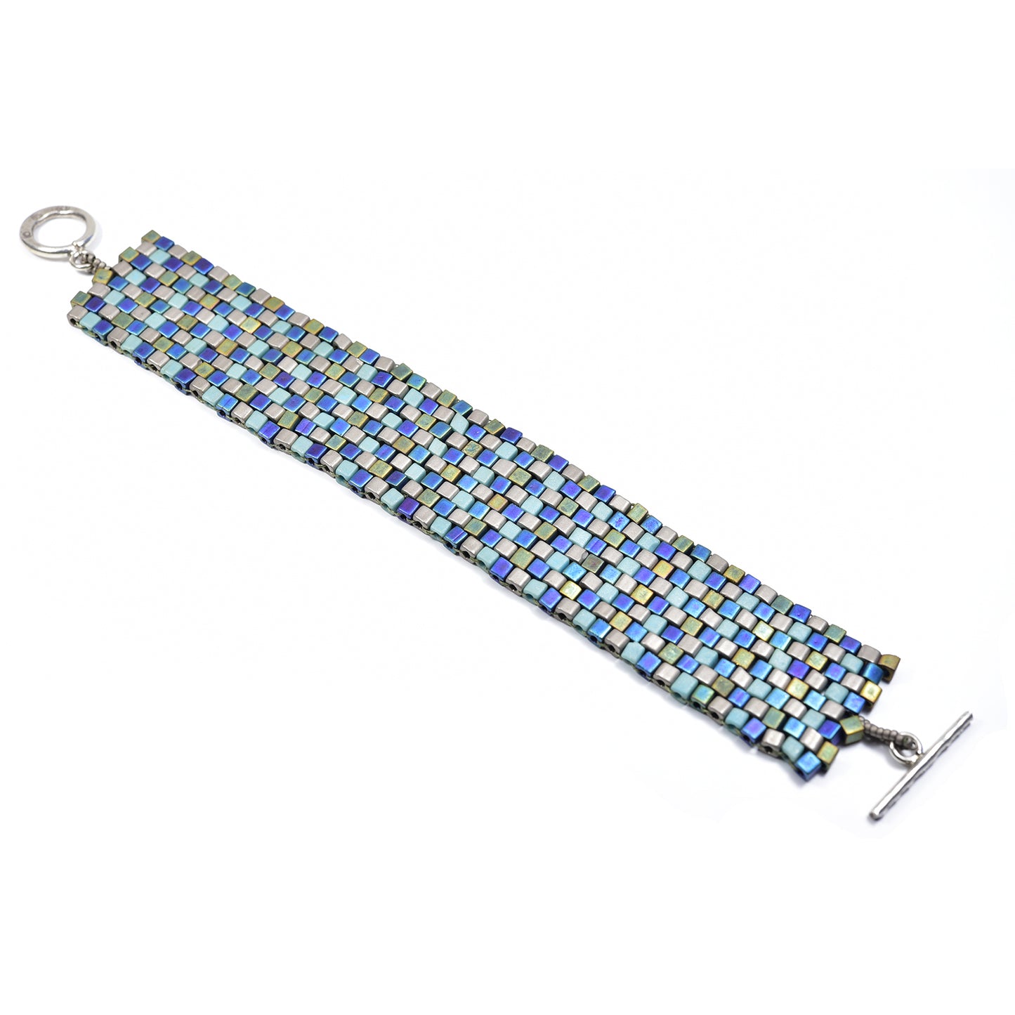 Peyote Cube Bracelet