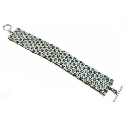 Peyote Cube Bracelet