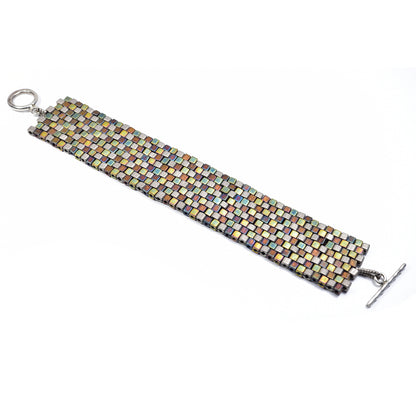 Peyote Cube Bracelet