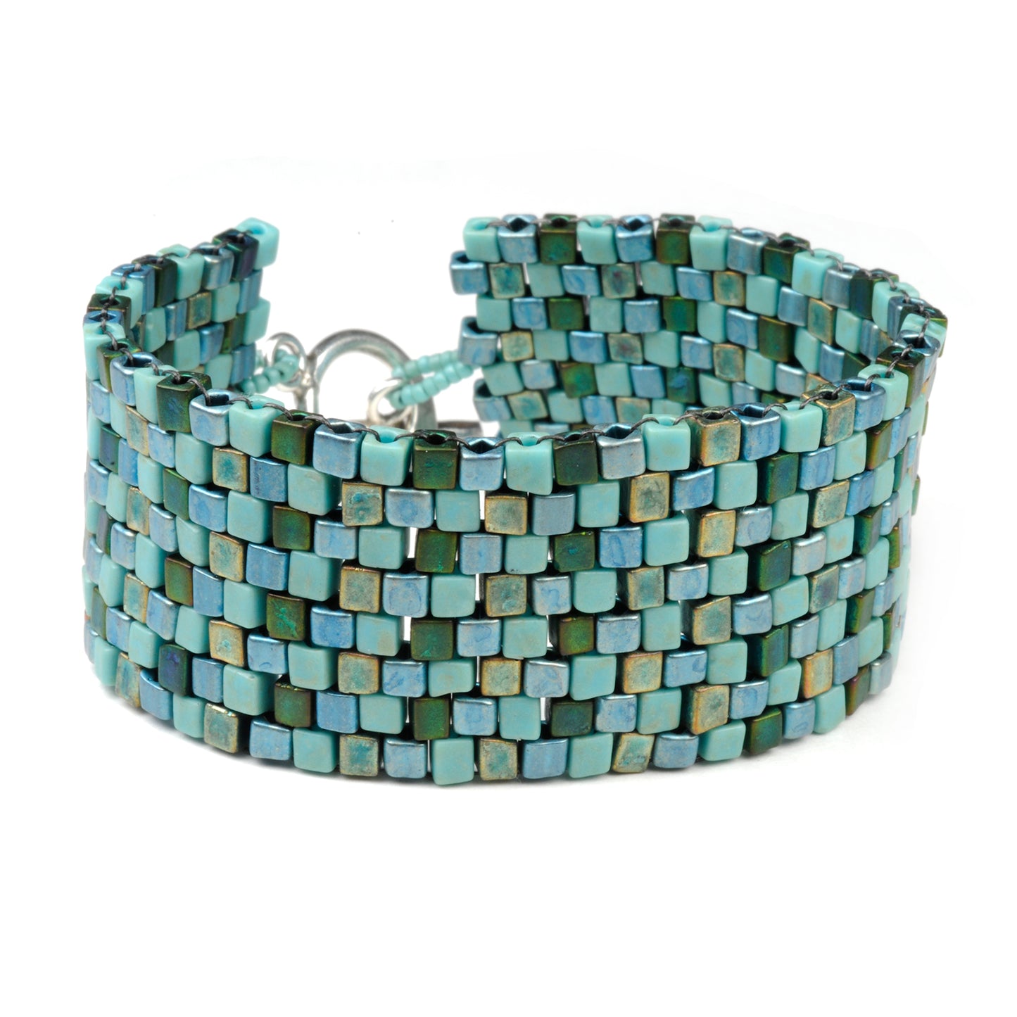 Peyote Cube Bracelet