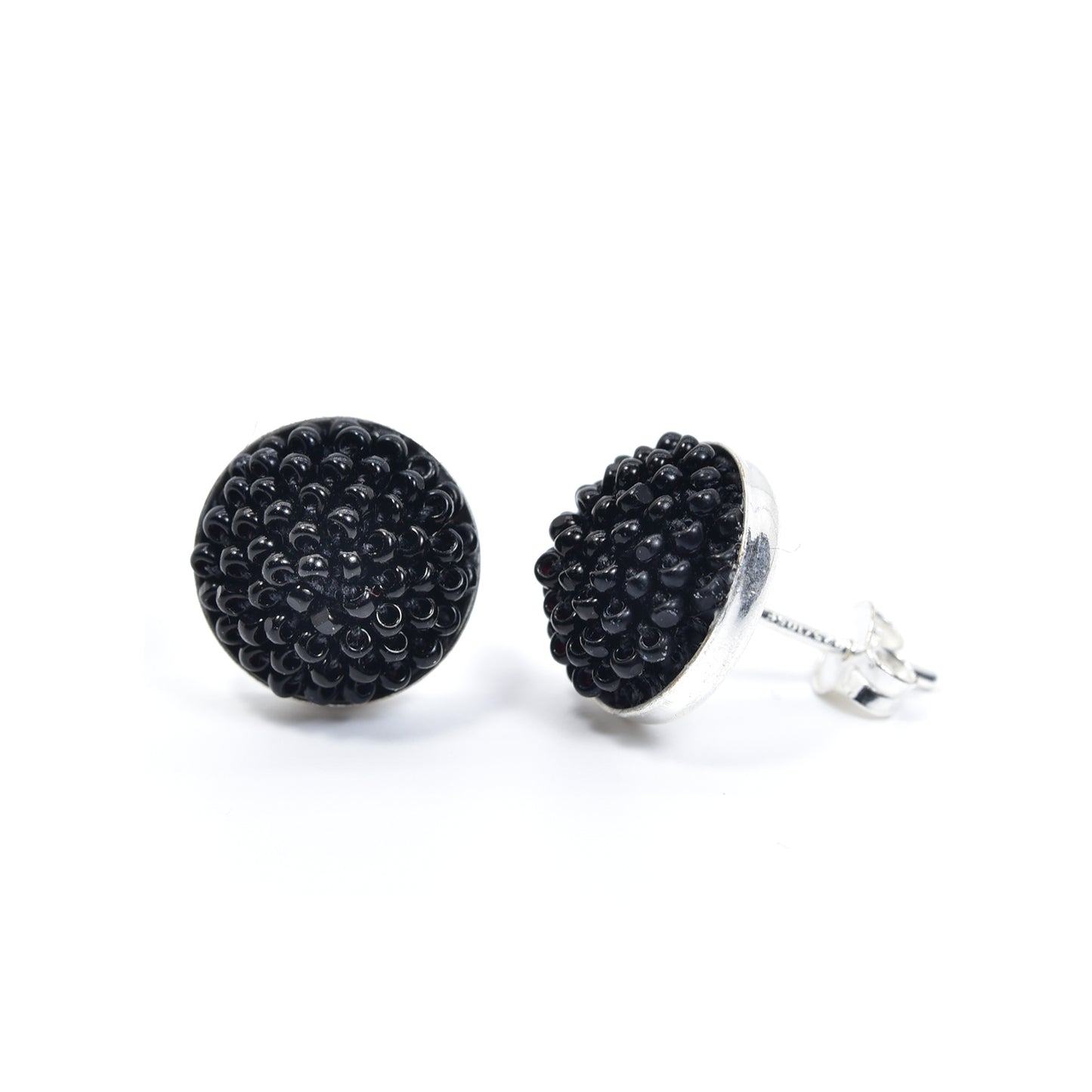 Crocheted Post Earrings