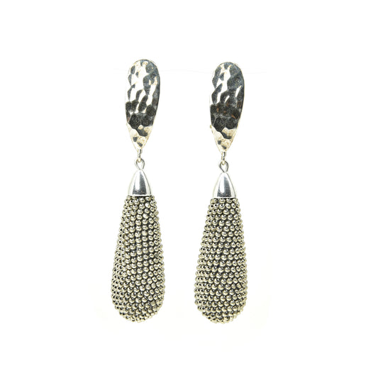 Long Teardrops With Clip-ons