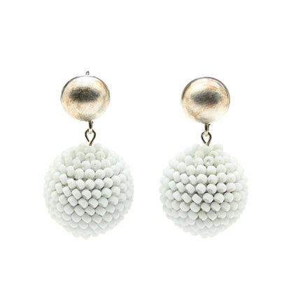 Large Dot and Ball Earrings