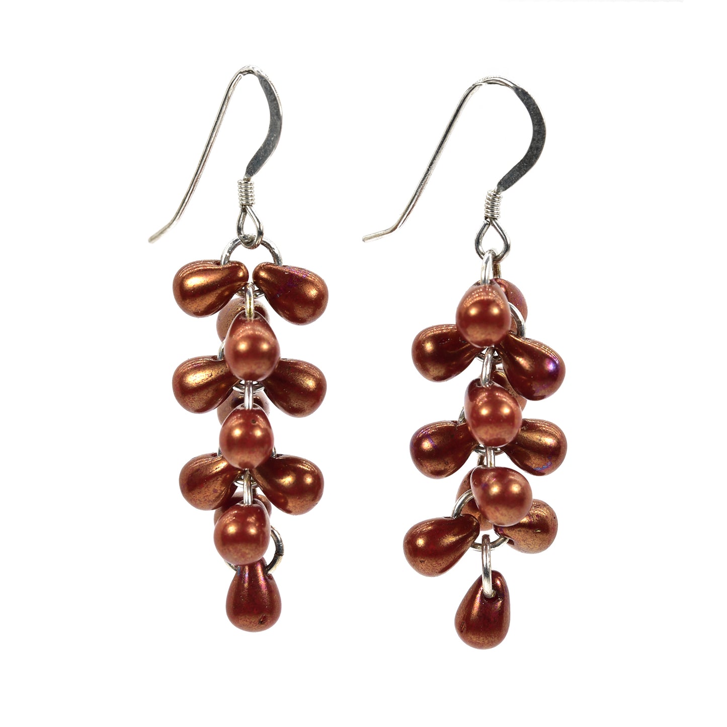 Drop Cluster Earrings