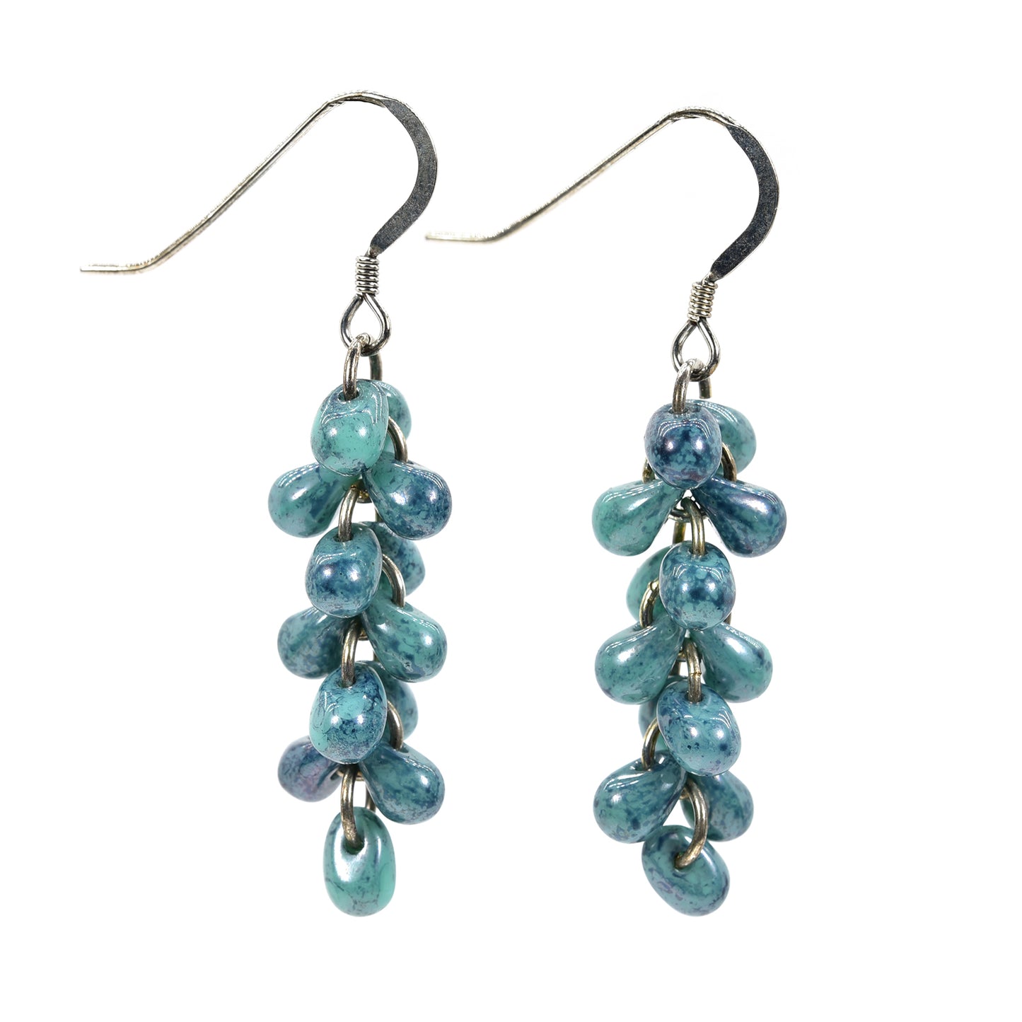 Drop Cluster Earrings