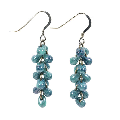 Drop Cluster Earrings