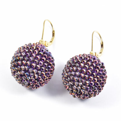 Large Dot and Ball Earrings