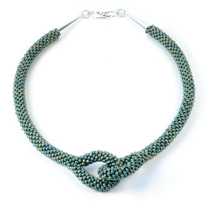 Crocheted Loops Necklace