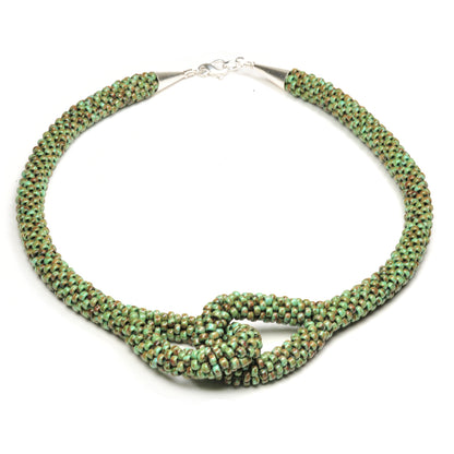 Crocheted Loops Necklace