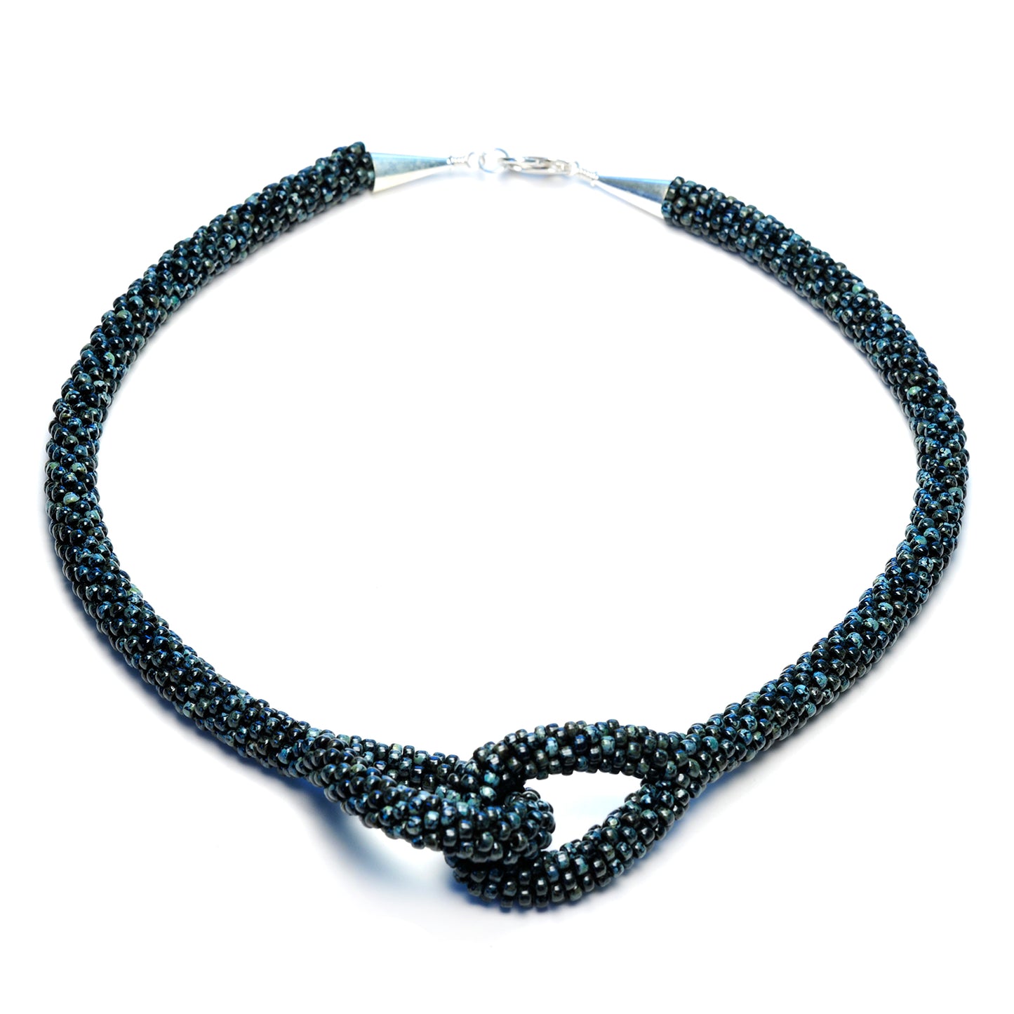 Crocheted Loops Necklace