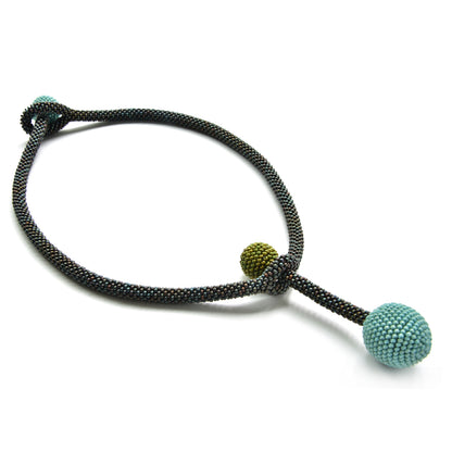 Sliding Balls Necklace