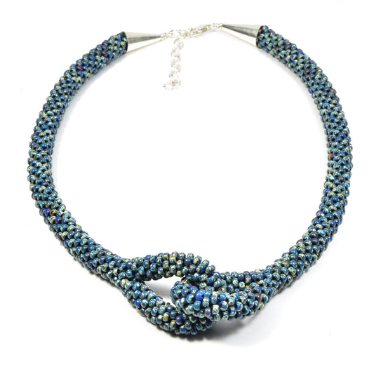 Crocheted Loops Necklace