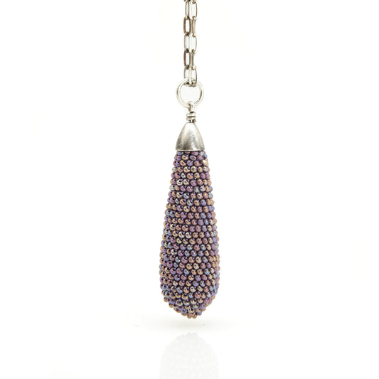 Long Crocheted Teardrop