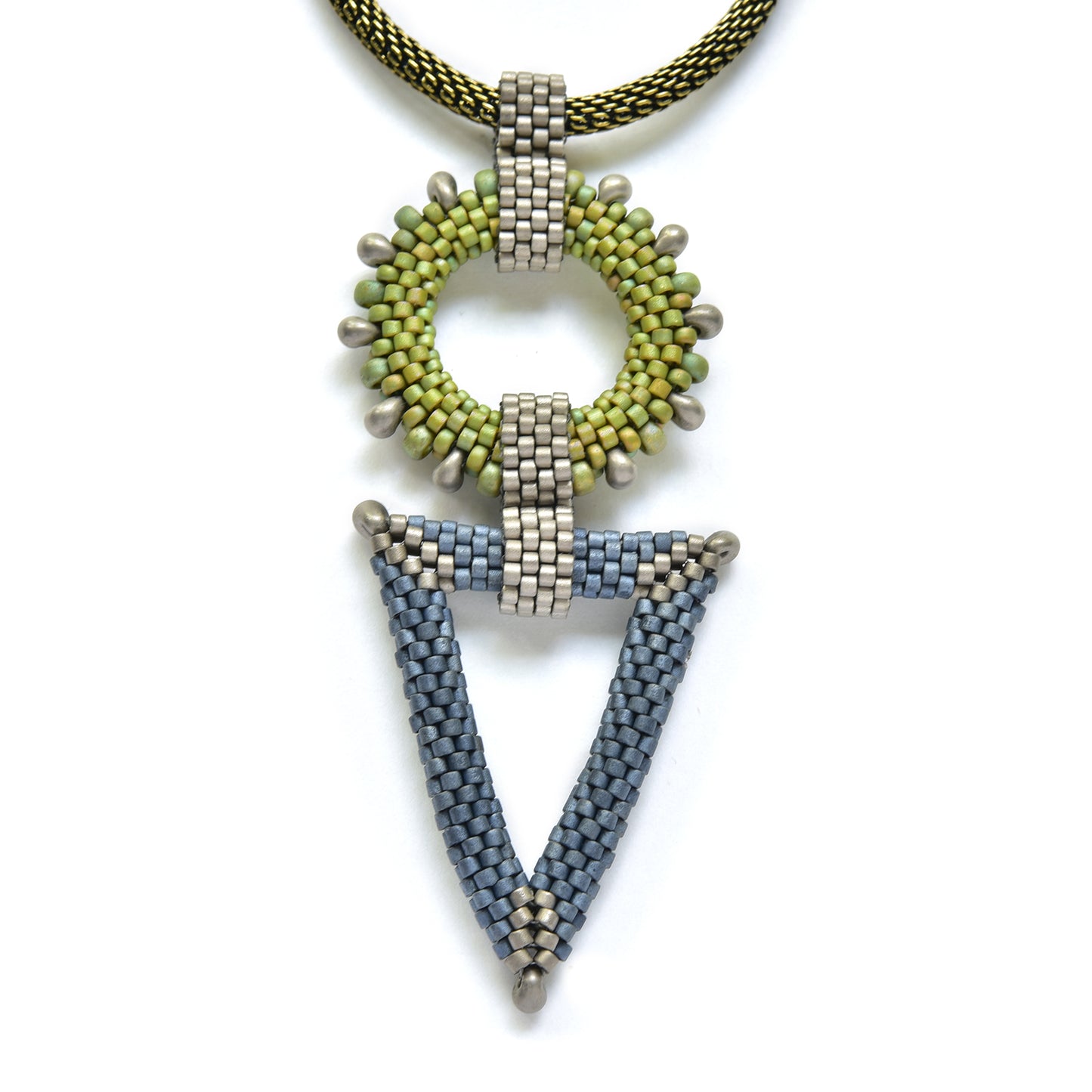 Triangle and Circle Pendant