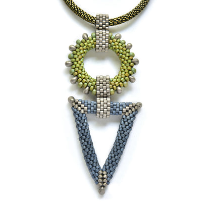 Triangle and Circle Pendant