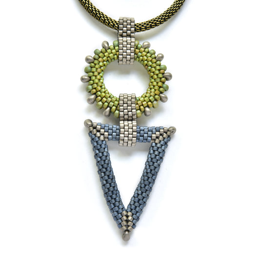 Triangle and Circle Pendant